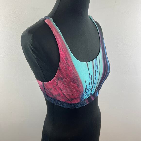 Lululemon Energy Bra Electrobeam Multi Stretch Sweat-Wicking Lightweight Size 4 - Picture 4 of 7